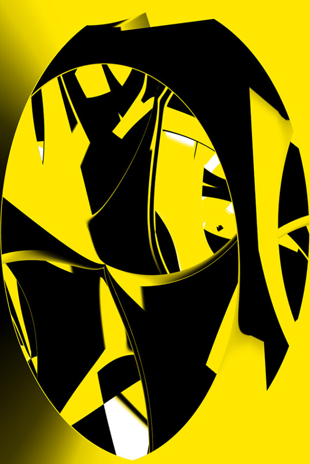 Dragonborn 78 black yellow buy nft artwork